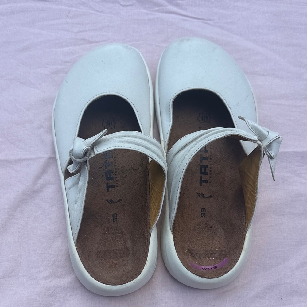 Birkenstock White Mules